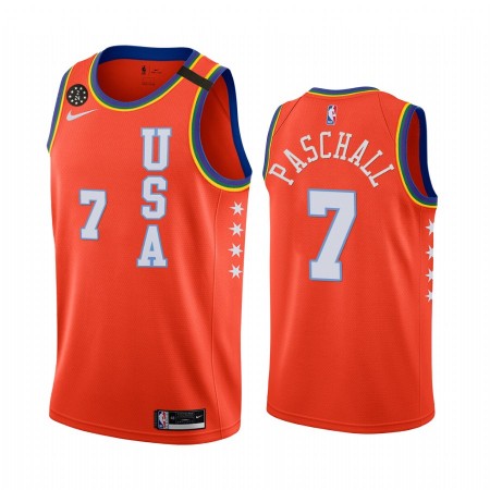 Maglia NBA Golden State Warriors Eric Paschall 7 Nike 2020 Rising Star Swingman - Uomo